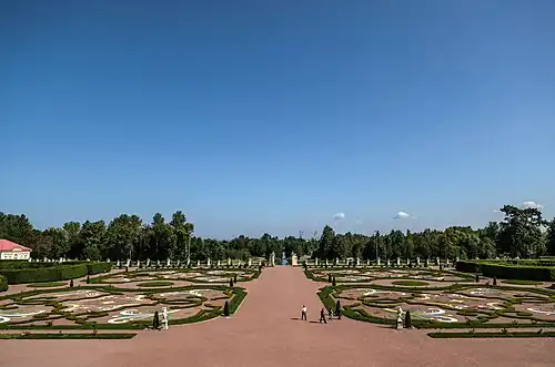 Нижний сад в Ораниенбауме