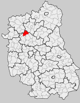 Коцк на карте