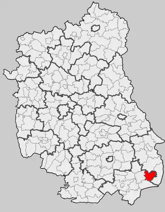 Телятын на карте