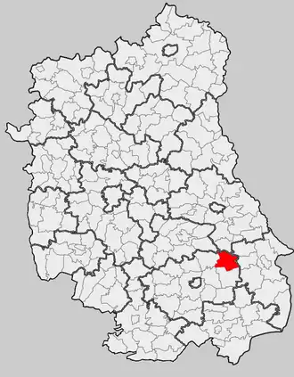 Грабовец на карте