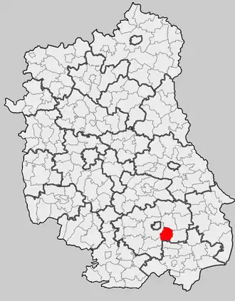 Лабуне на карте