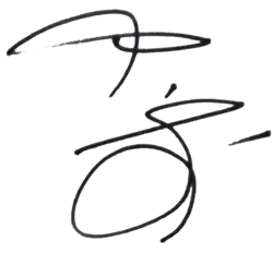 Изображение автографа