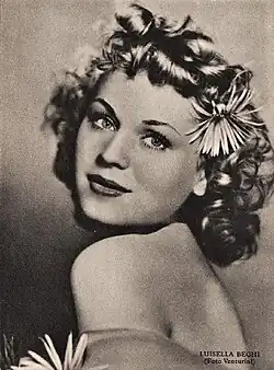 Луизелла Беги, 1941 год