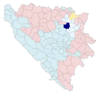 Лукавац на карте