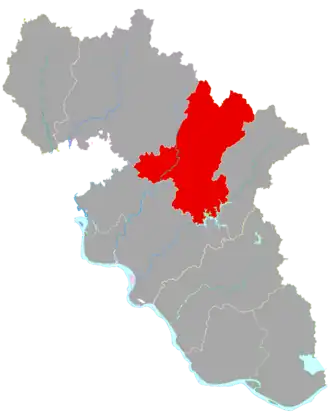 Лотянь на карте