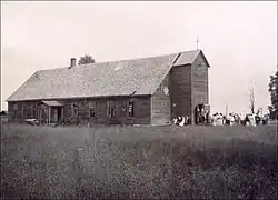 Лютеранская церковь в деревне Луг