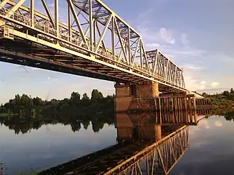 Мост через реку Луза