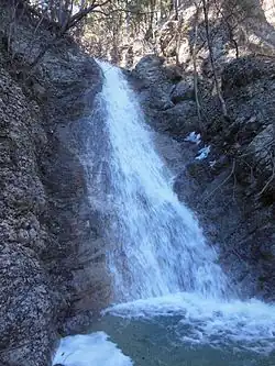 Водопад на реке Люка