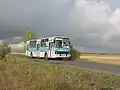 Бывший рельсовый MÁV Ikarus 260 в Сегеде