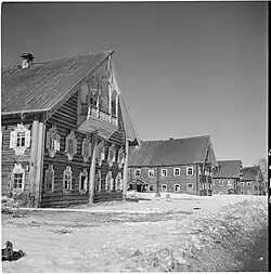 Улица в деревне в 1942 году