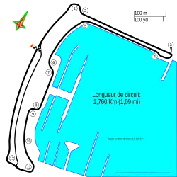 Конфигурация трассы, использовавшаяся в 2015, 2017 и в 2019 годах.