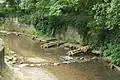 В Мёдлинге, искусственное русло частично разобрано