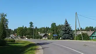 Автодорога P49 в Мердзене