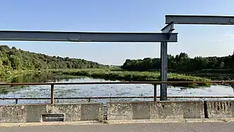 Водохранилище со стороны плотины