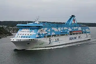 Паром Galaxy. Сентябрь 2008 г.