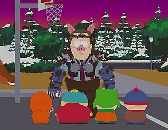 Эл Гор, переодетый челмедведосвином