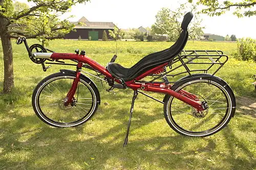 Немецкий заднеприводной серийный лигерад «Фантом» фирмы Traix Cycles, 2011 год.