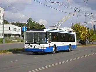 Троллейбус МТРЗ-52791 «Садко» № 2024