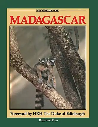 Обложка книги «Madagascar», 1984 г.