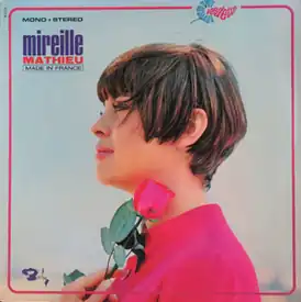 Обложка альбома Мирей Матьё «Made in France» (1967)