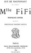 Титульный лист издания новеллы «Мадемуазель Фифи»