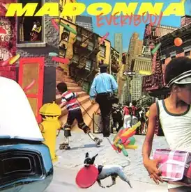 Обложка сингла Мадонны «Everybody» (1982)