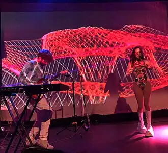 Концерт Magdalena Bay в 2021 году