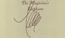 Изображение автографа