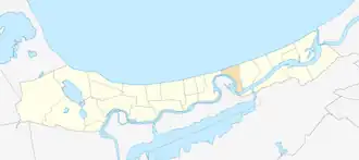 Майори на карте Юрмалы