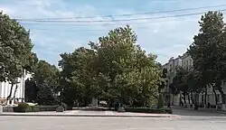 Начало проспекта от площади Ленина