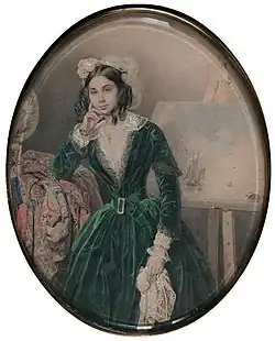 Акварель П. Ф. Соколова (1840-е)(Музей «Новый Иерусалим»)