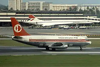 Boeing 737-200 компании Malaysian Airline System (MAS)