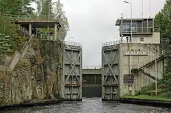 Шлюз «Мялкия» в 2006 году