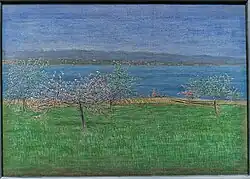 Яблони в цвету