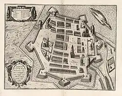 План города Замосць, 1618 г.