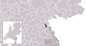 Мок-эн-Мидделар на карте