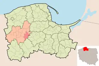 Студзенице на карте