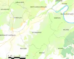 Карта коммуны