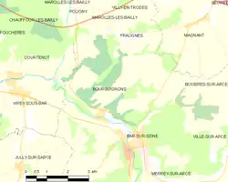 Карта коммуны