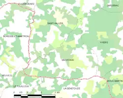 Карта коммуны