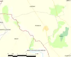 Карта коммуны