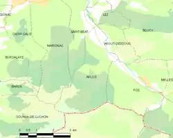 Карта коммуны