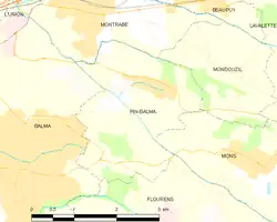 Карта коммуны