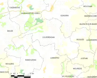 Карта коммуны