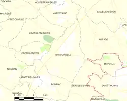 Карта коммуны