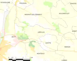 Карта коммуны