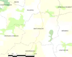 Карта коммуны