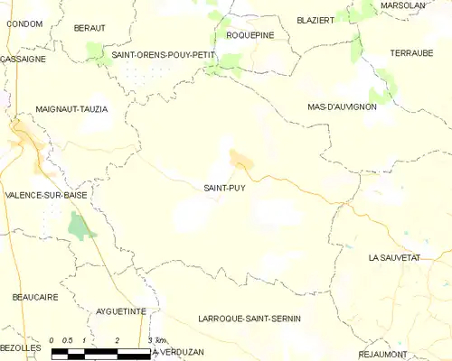 Карта коммуны