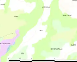 Карта коммуны