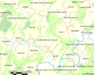 Карта коммуны